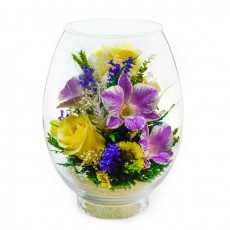 "NaturalFlowers" Арт: VSM-34 цветы в стекле